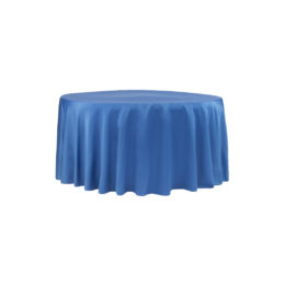 Lamour Satin 120″ Round Tablecloth – Emerald Green